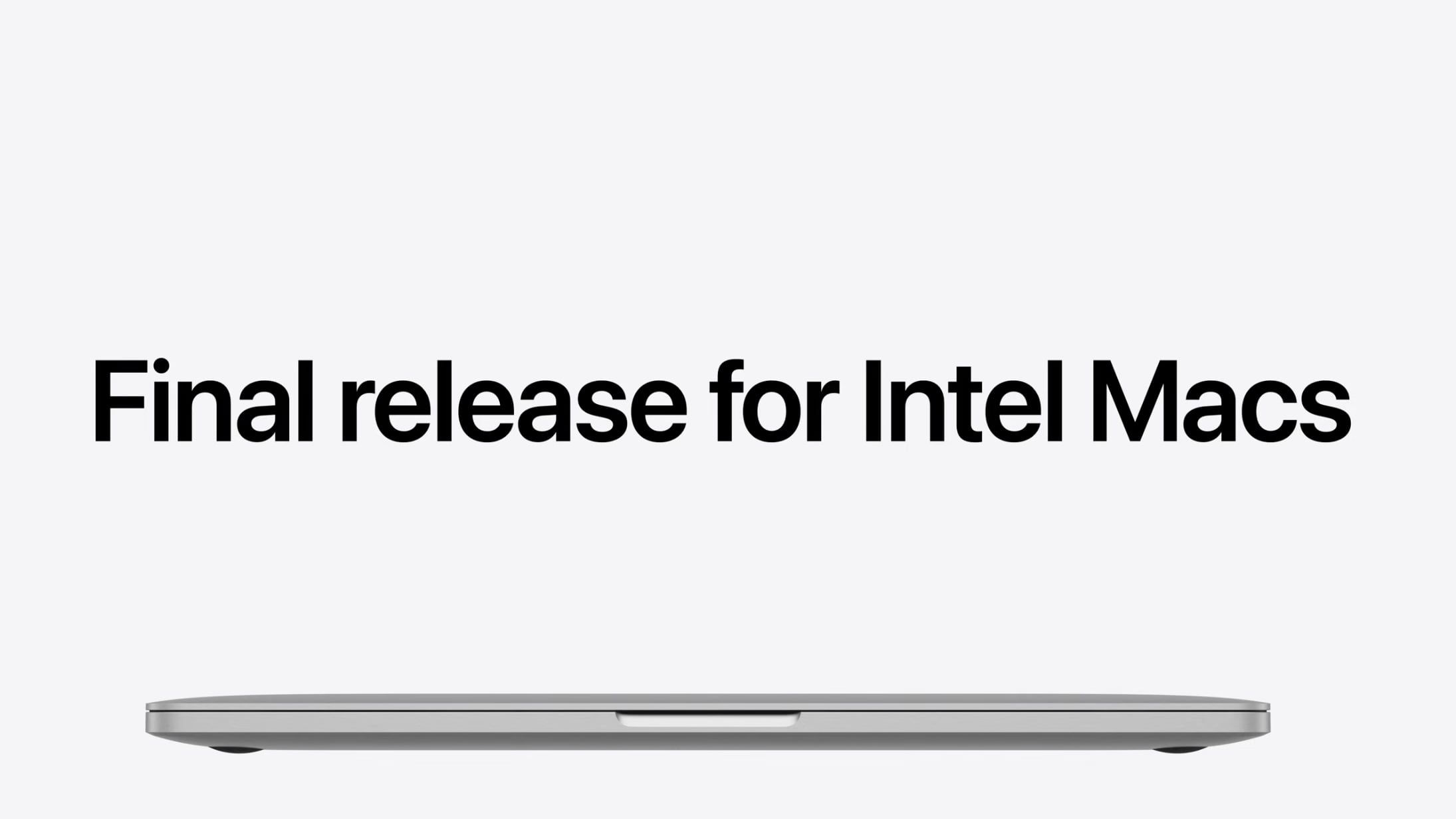 Mac App Store cho phép ngừng hỗ trợ máy Mac chạy chip Intel